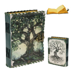 6x8" Tree of Life Journal with Stitching