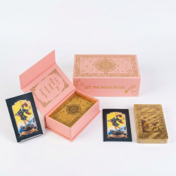 Gold Foil Pack Tarot Card Pink