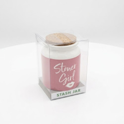 10.5cm Red  Stash Jar