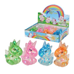 10cm Squishy Sugar Unicorn 3 Asstd