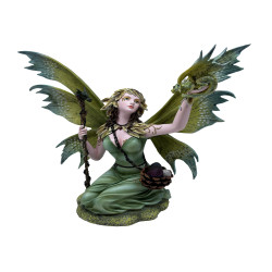 Large Fairy With Dragon And Eggs