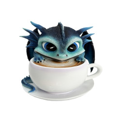 Dragon With Coffee Mug