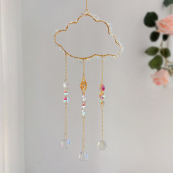 Crystal Suncatcher Cloud - Opalite