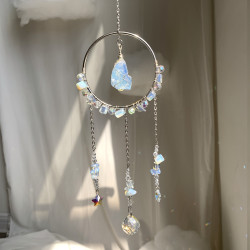Crystal Suncatcher Ring - Opalite